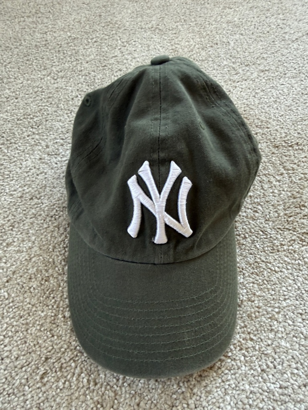 47 NY Baseball Hat in dark green